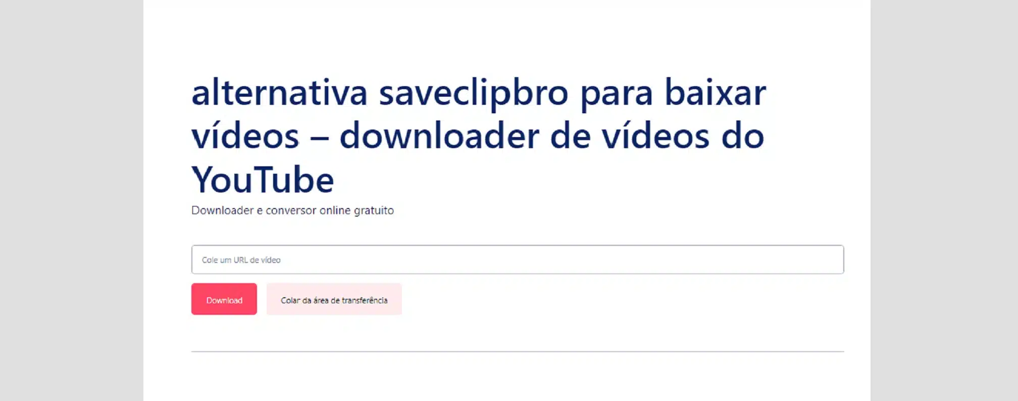 Os Melhores Sites Para Baixar Vídeos Youtube 2024